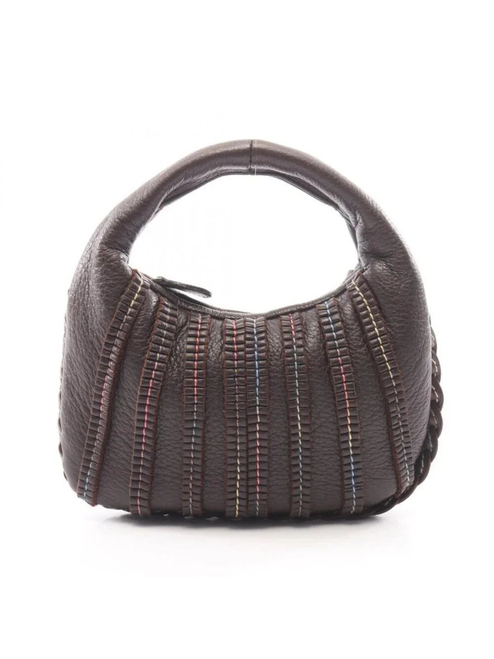 Bottega Veneta Handbag Brown Multi Leather Mini Hobo